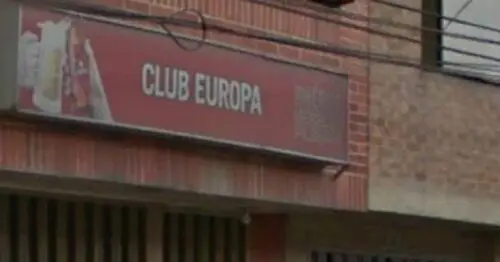 CLUB EUROPA CALLE 132D 152 CON 86 CLUB EUROPA CALLE 132D 152 CON 86